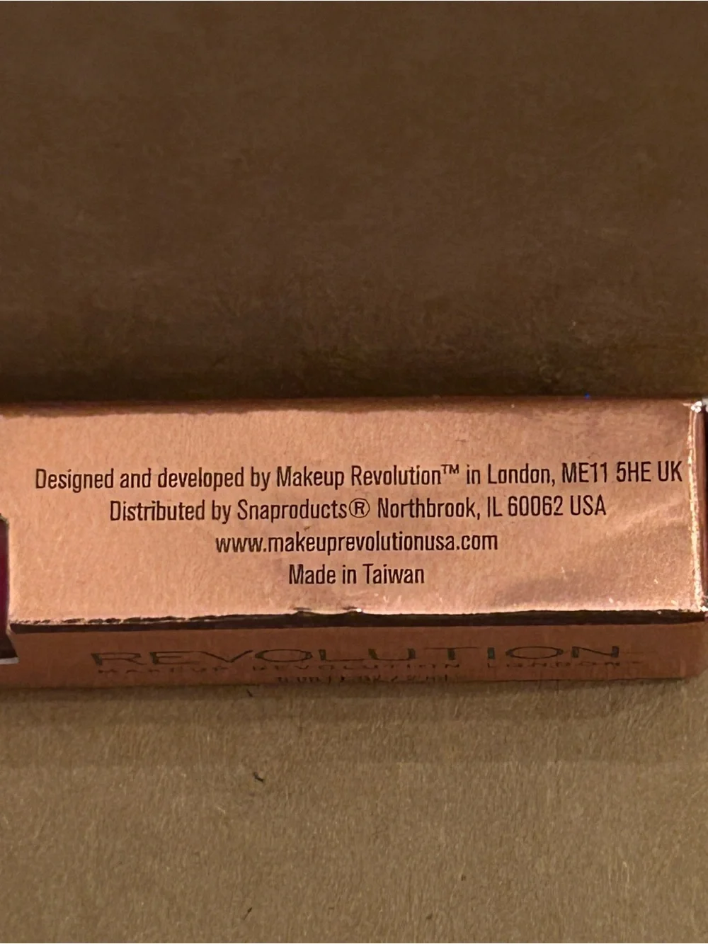Revolution Salvation Velvet Lip Lacquer in “YOU TOOK MY LOVE”